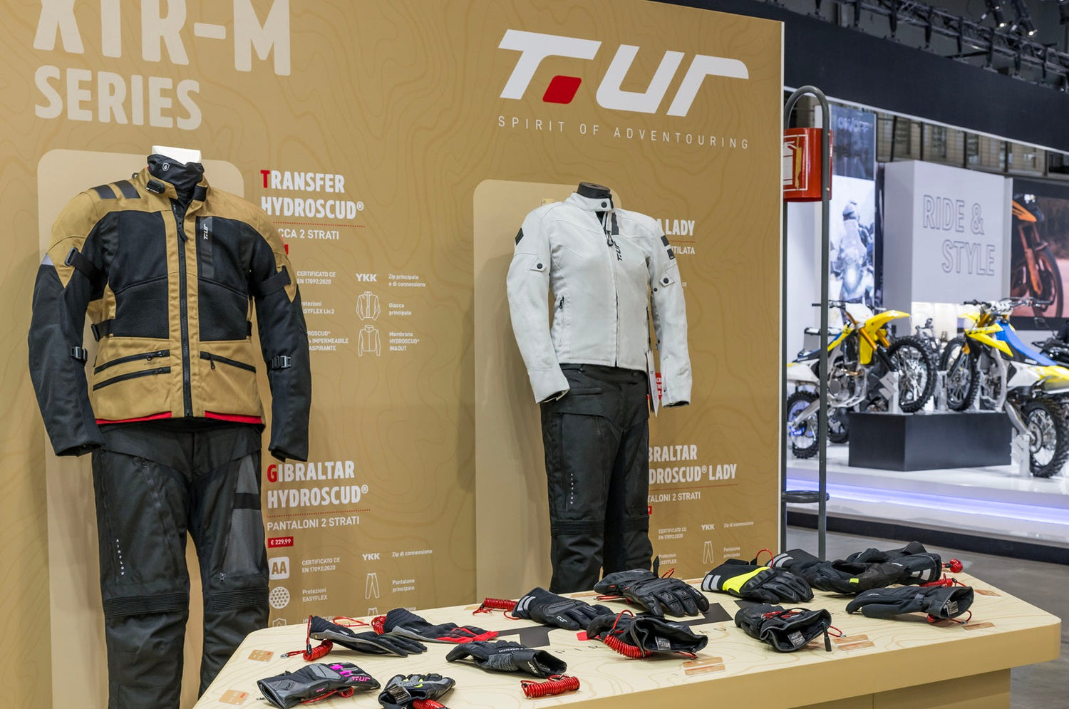 Ad EICMA le giacche estive T.ur che accendono la voglia di vivere la moto