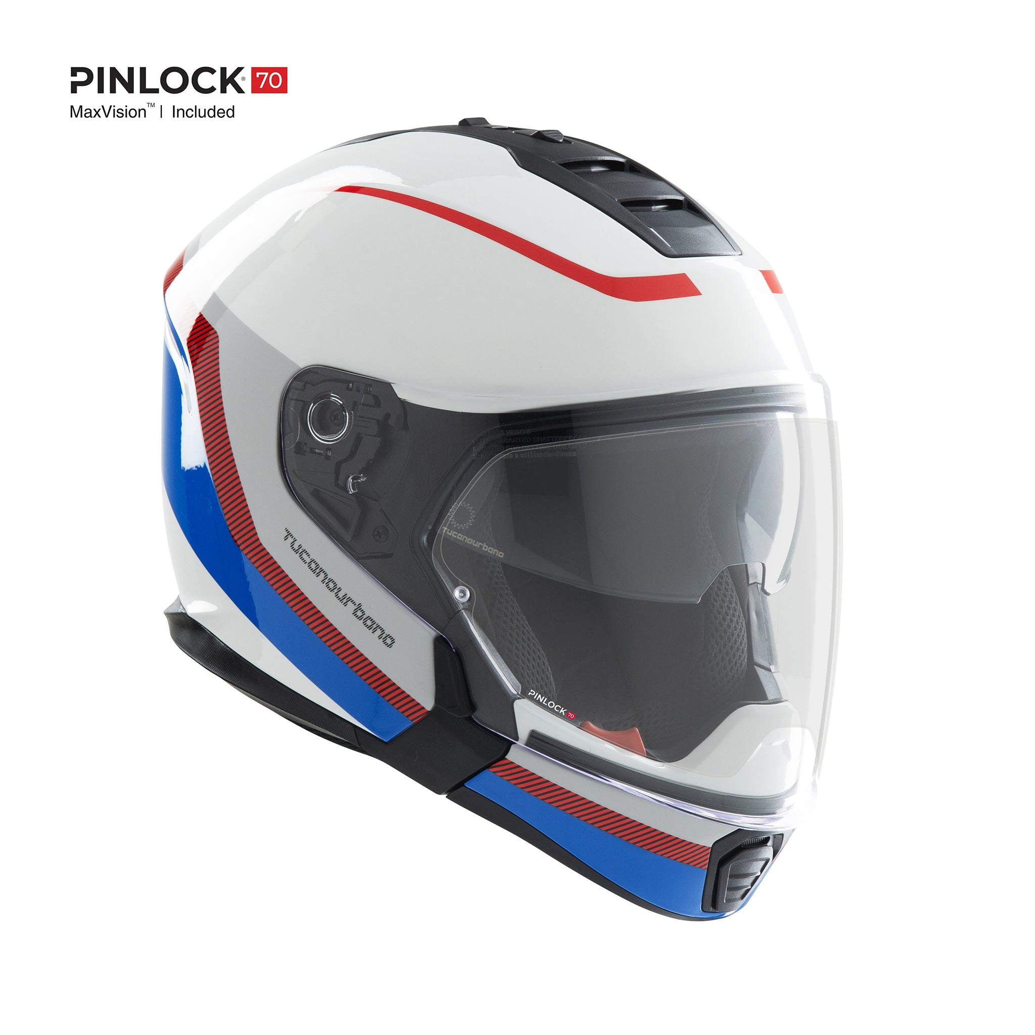 ÉCRAN EXTERNE TRANSPARENT avec STRUCTURE PINLOCK® - CASQUE HYPERLINK