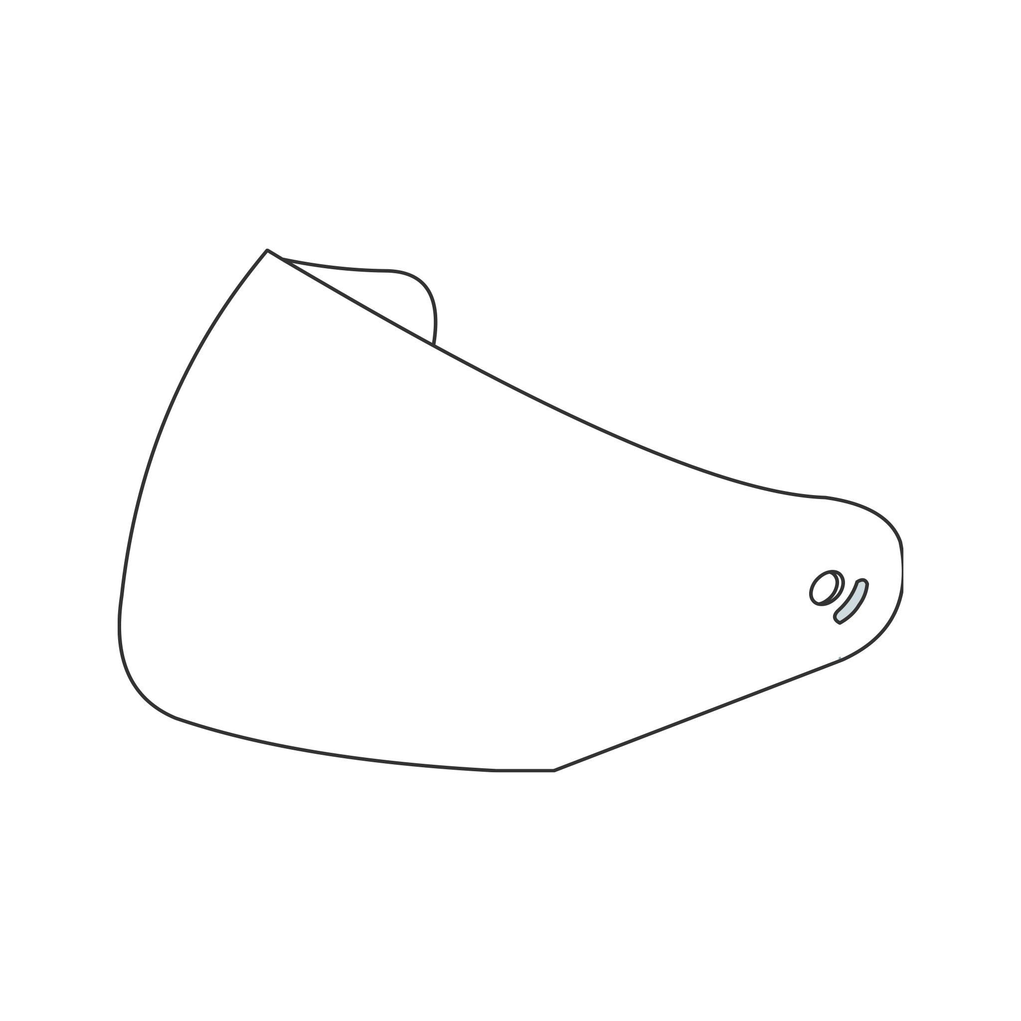 Visiera esterna trasparente Lente PINLOCK®  casco moto HYPERLINK Tucano Urbano