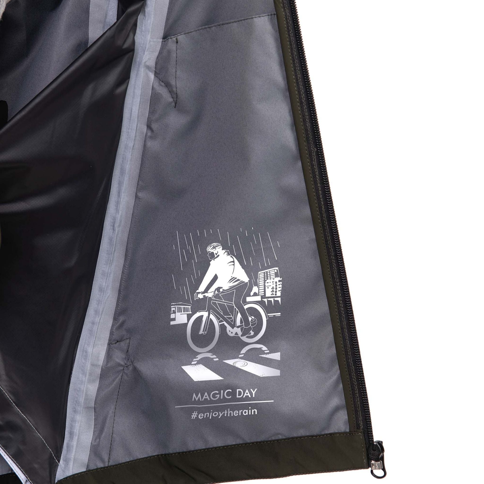 Giacca mantella-coprigambe antipioggia bici Tucano Urbano