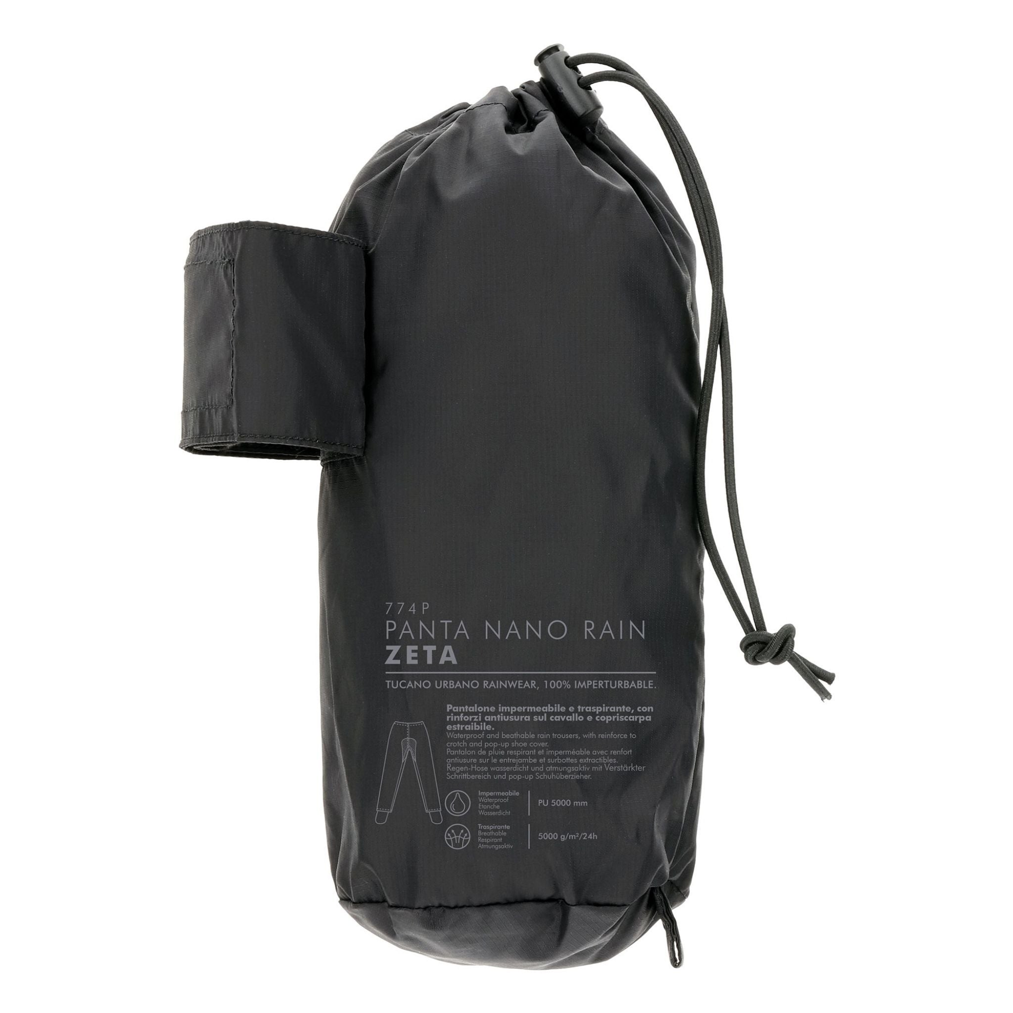 Pantalone moto antipioggia supercompattabile Tucano Urbano