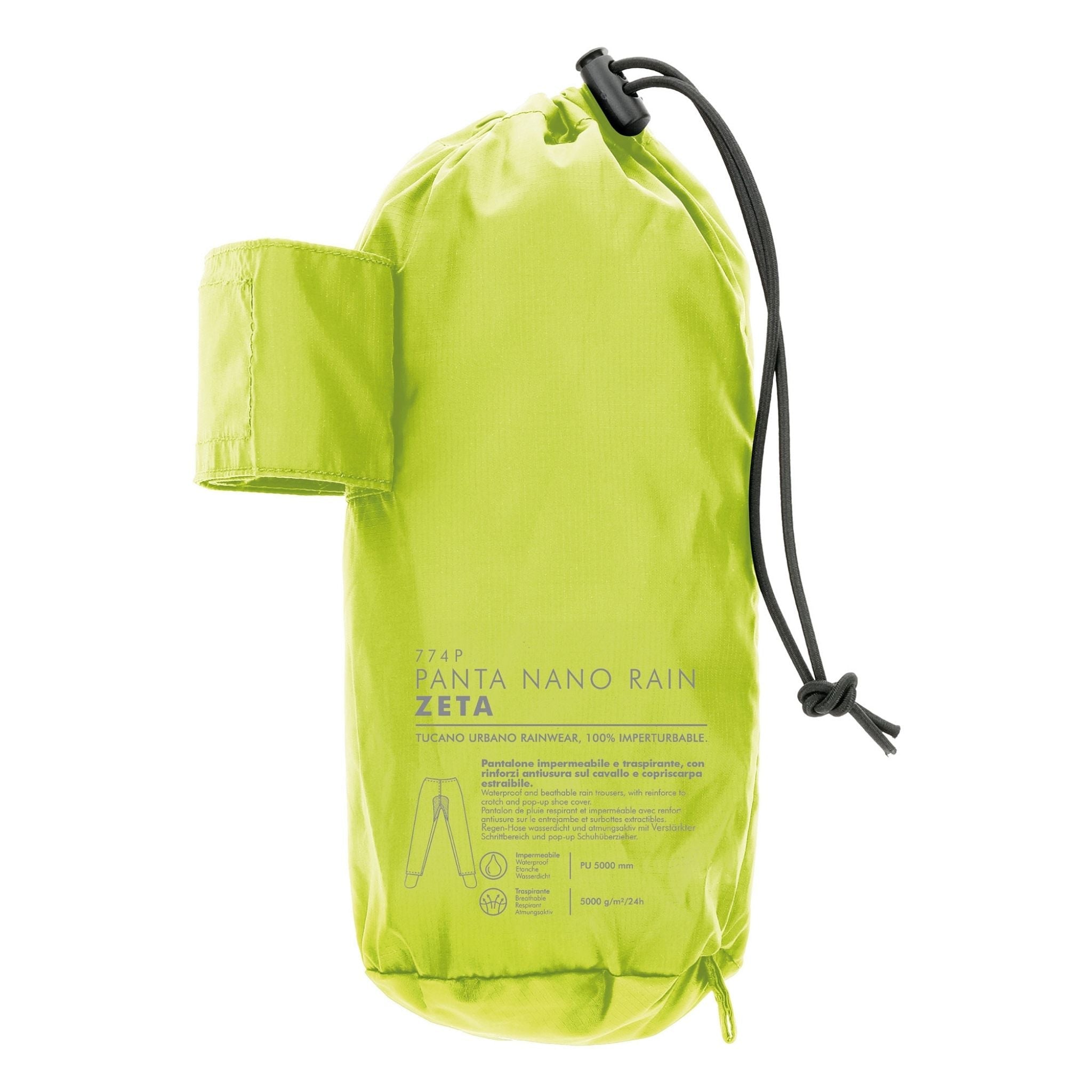 Pantalone moto antipioggia supercompattabile Tucano Urbano