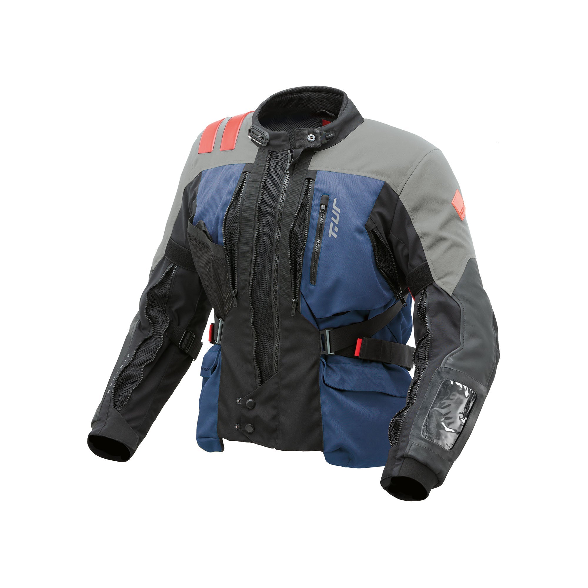 Giacca moto 12 mesi T.ur Roadbook Hydroscud