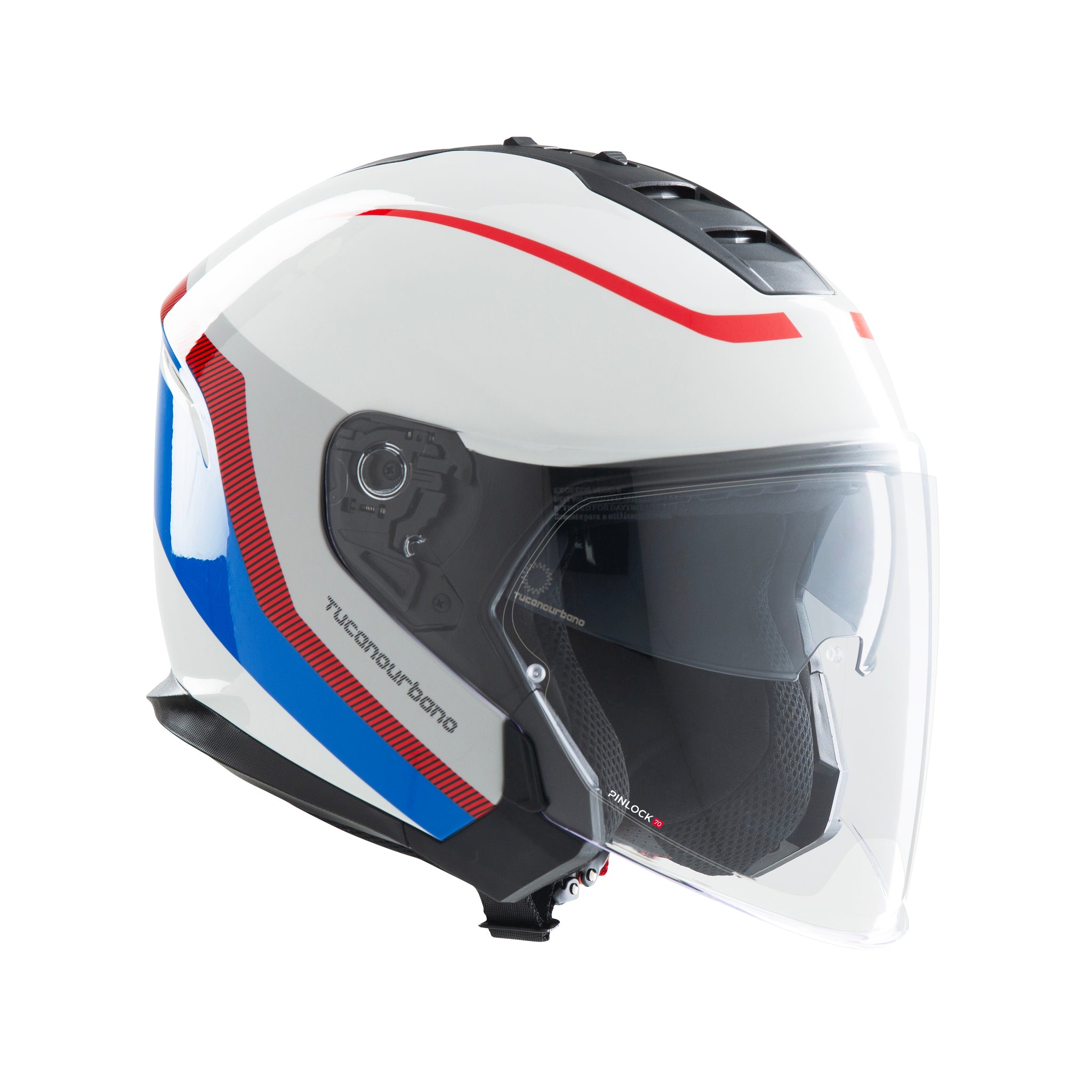 VISIERA ESTERNA TRASPARENTE con PREDISP. PINLOCK® - CASCO HYPERLINK