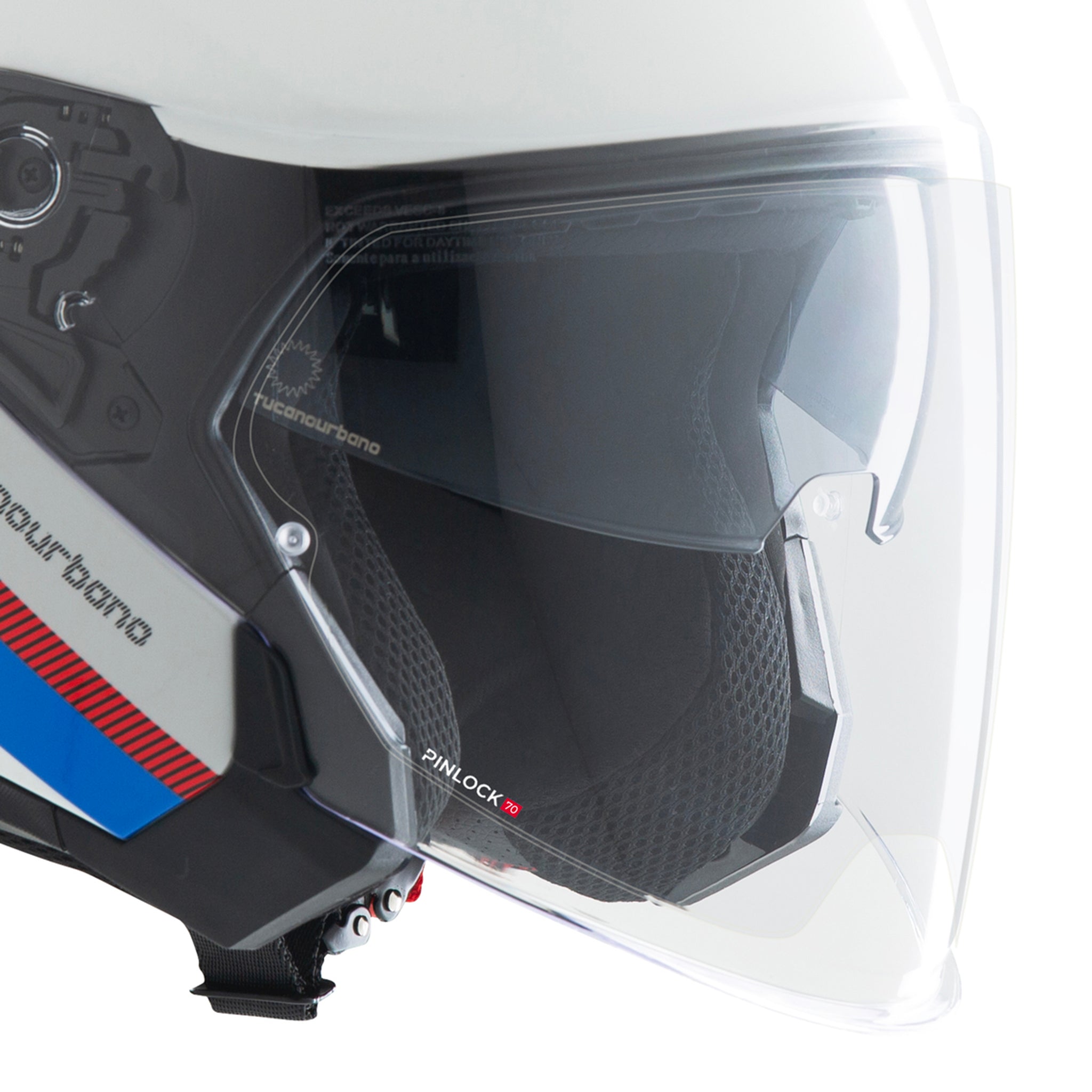 ÉCRAN EXTERNE TRANSPARENT avec STRUCTURE PINLOCK® - CASQUE HYPERLINK