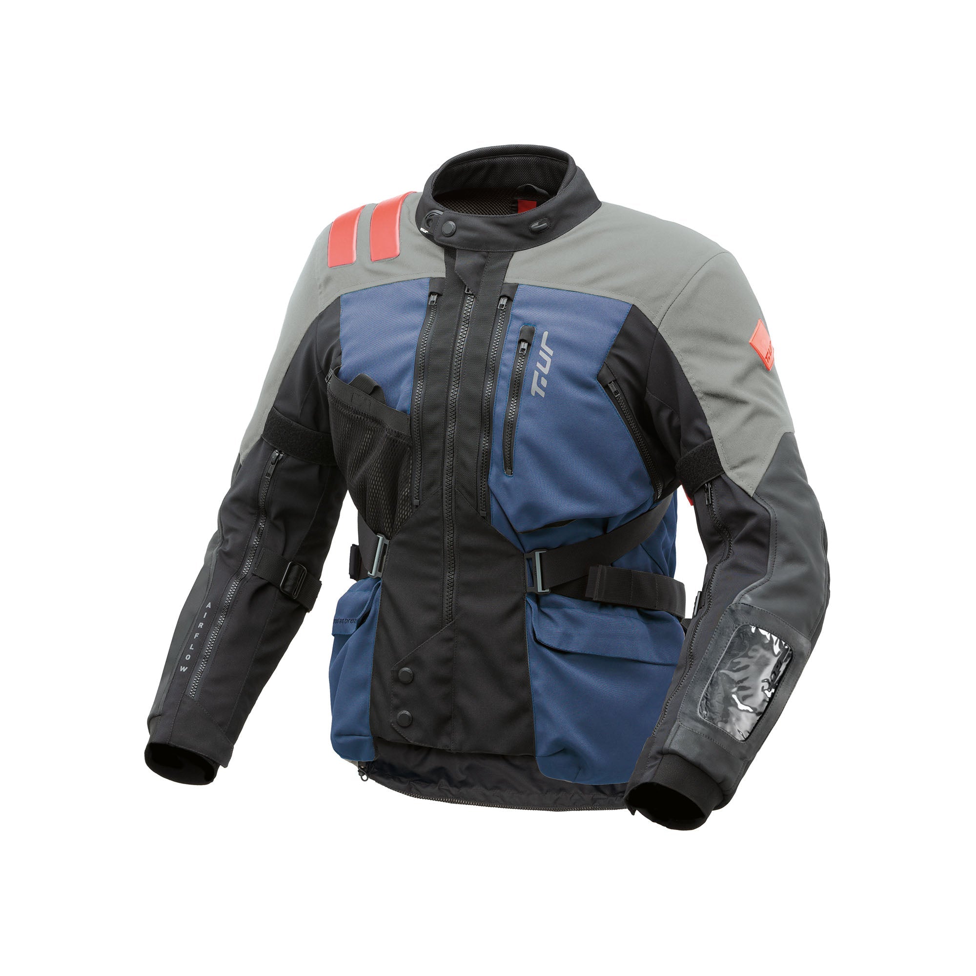 Giacca moto 12 mesi T.ur Roadbook Hydroscud