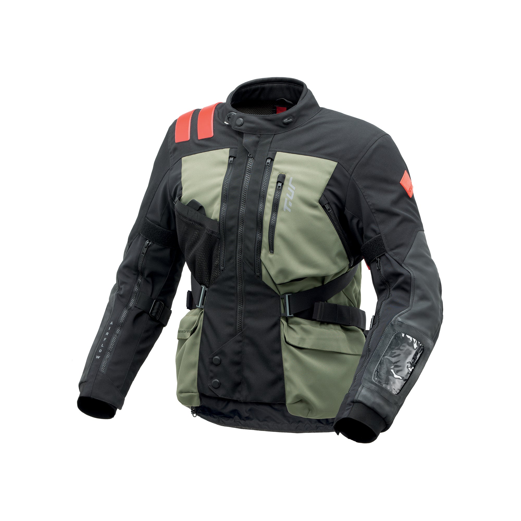 Giacca moto 12 mesi T.ur Roadbook Hydroscud