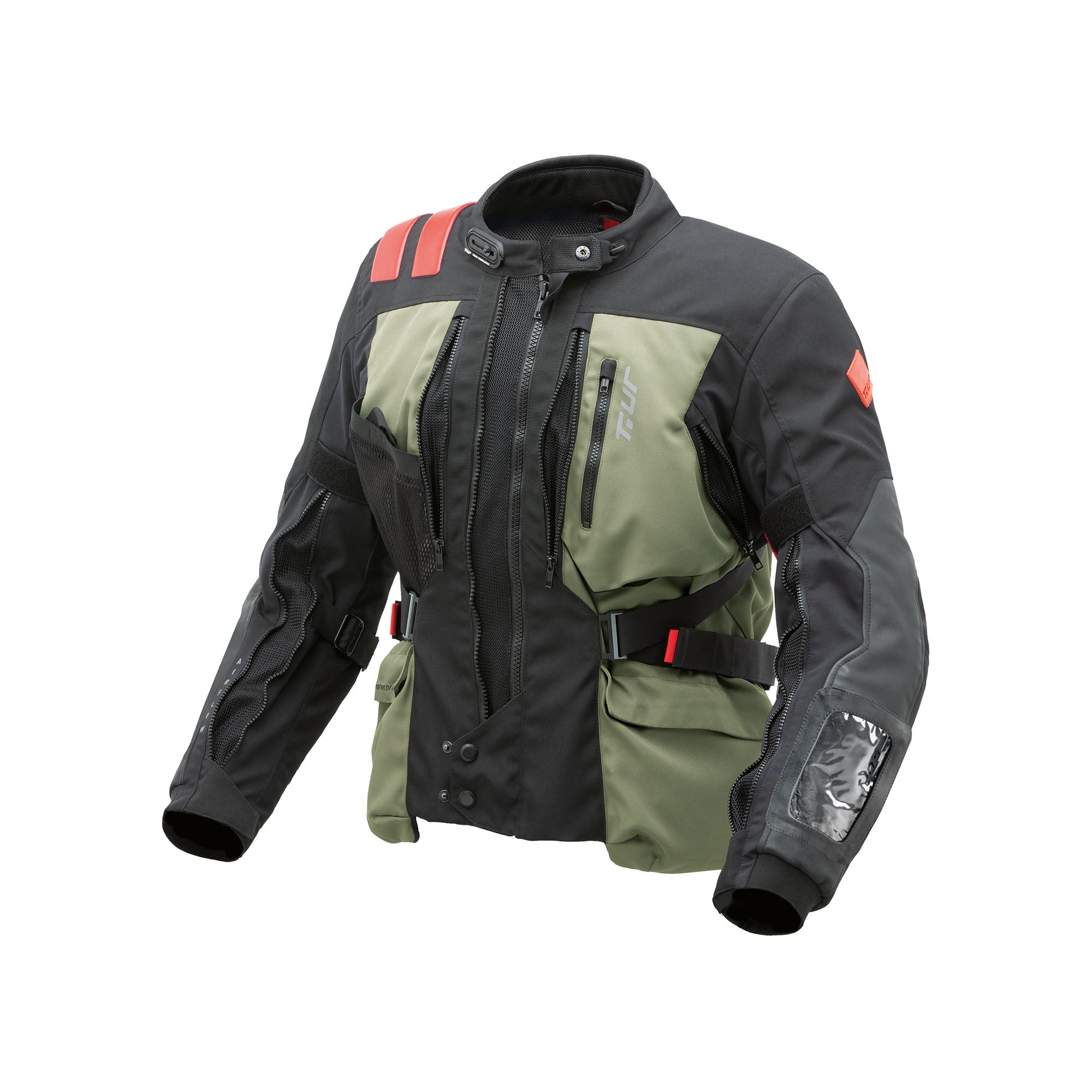 Giacca moto 12 mesi T.ur Roadbook Hydroscud